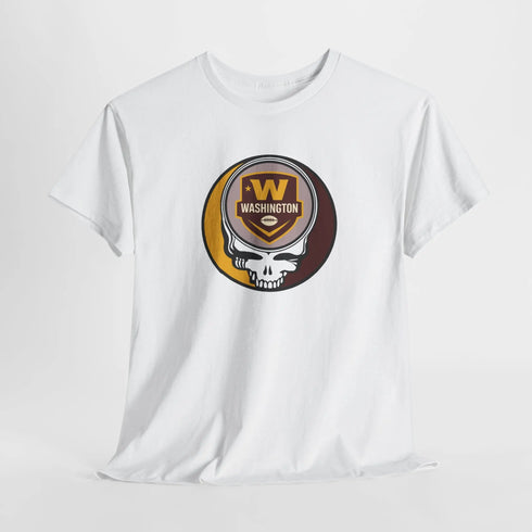 Grateful Dead - Washington Commanders Stealie Unisex T-Shirt - NFL - StealieShop